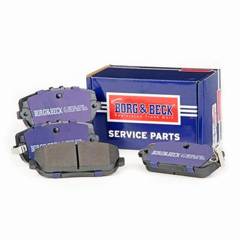 Borg & Beck Rear Brake Solid Discs & Pads fits Mazda MX-5 2005-2016 1.8 2.0