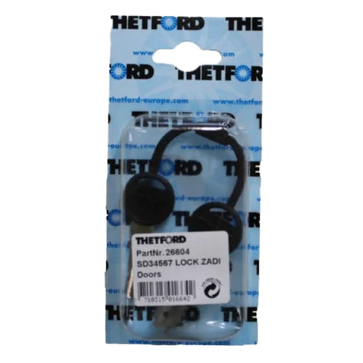 Thetford Service Door Zadi Lock with 2 Keys - Model 26604