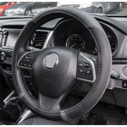 Streetwize Luxury Steering Wheel CoverGrey & Black Universal Fit Protection