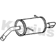 Klarius Box With Tail Pipe Rear fits Ford Fiesta VII 2017-2018 1.0