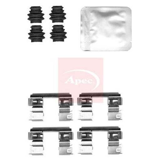 Apec Brake Pad Accessory Fitting Kit Rear fits Hyundai Santa Fe IV 2018-2020