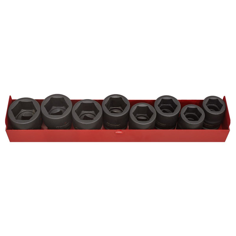 Sealey Premier Premier Impact Socket Set 3/4"Sq Drive 8pc AK77/9M Sealey Premier - Dynamic Drive