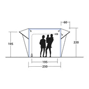 Outwell Crossville 250SA Air Drive-Away Campervan Air Awning 175-200cm Outwell - Dynamic Drive