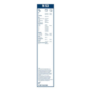Bosch Eco Wiper Blade 500mm — N53 fits Citroën C25 1981-1994 1.8 1.9 2.0 2.5