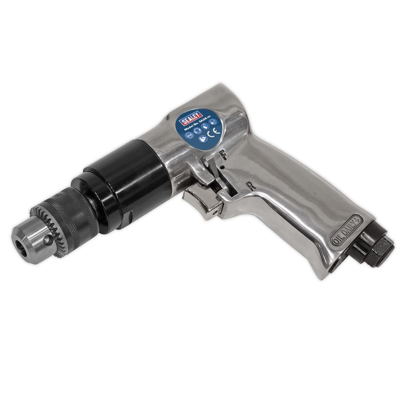 Sealey Air Drill10mm 1800rpm Reversible SA24 Sealey - Dynamic Drive