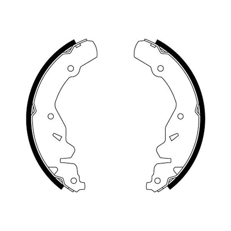 Mintex Brake Shoe Set Axle Kit fits Chrysler Le Baron 1990-1994 3.0