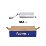 Hella End Silencer Rear fits Fiat Grande Punto 2005-2013 1.3