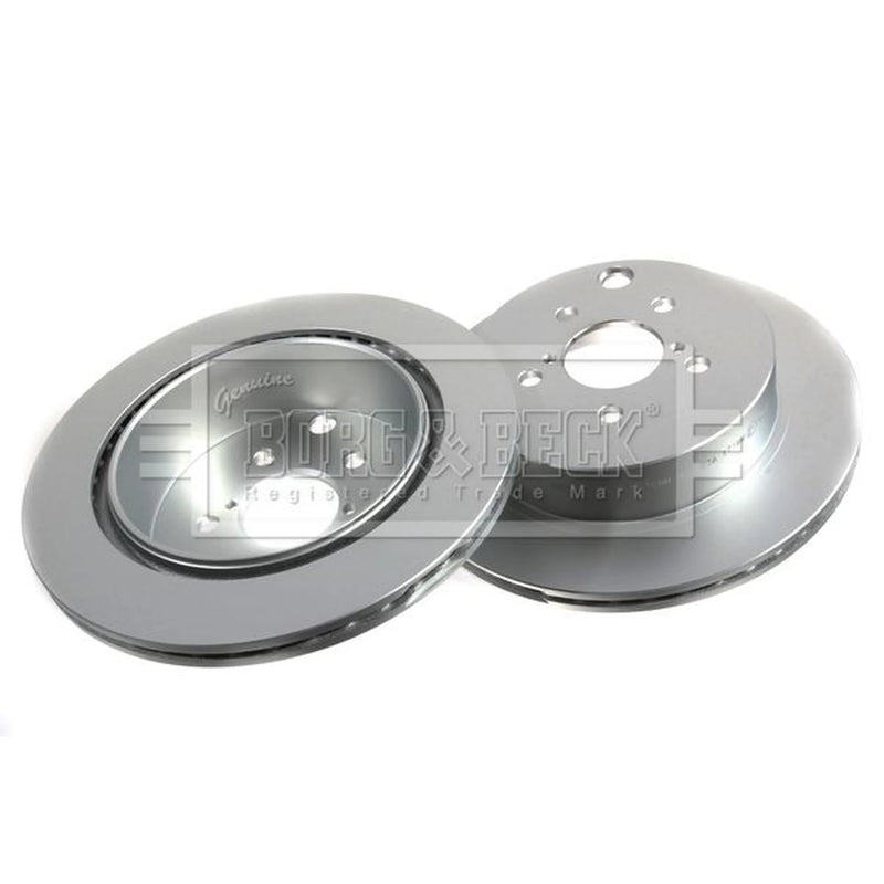 Borg & Beck Front & Rear Brake Discs & Pads fits Subaru Forester 2013 on 2.0