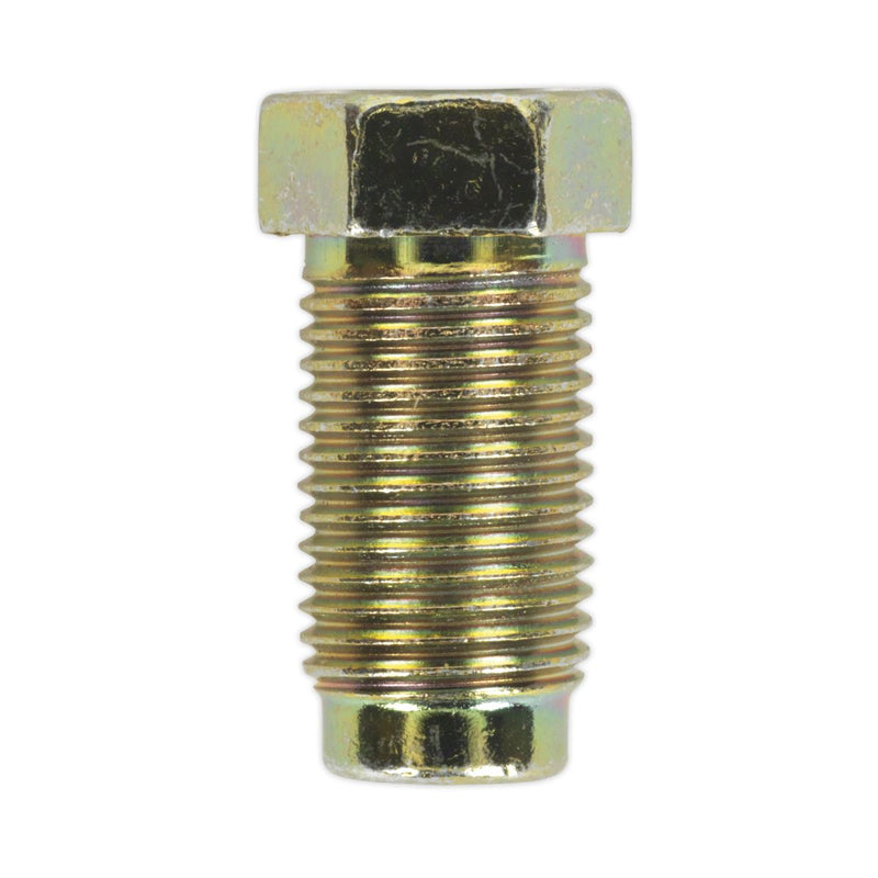Sealey Brake Pipe/Fuel Nut M10 x 1mm Long Male Pack of 25 BN10100LM Sealey - Dynamic Drive
