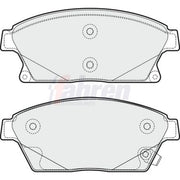 Fahren Front Brake Pad Set FBP3268