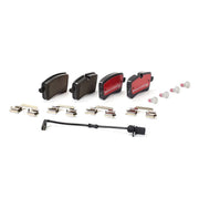 Brembo 4 x Rear Brake Pad Set fits Audi A6 Allroad C7 2012-2018 3.0