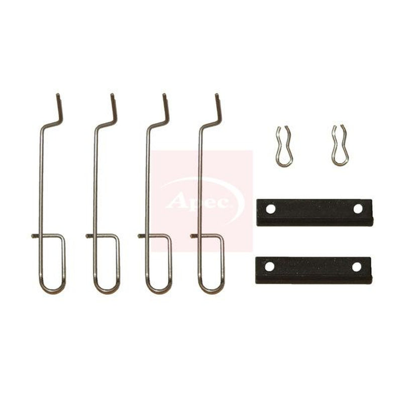 Apec Brake Pad Accessory Fitting Kit Rear fits Citroën Saxo 1996-2004 1.6