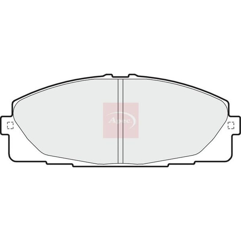 Apec Front Brake Pad Set PAD1624