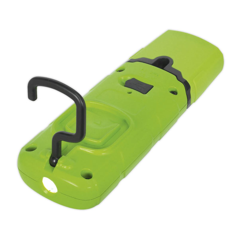 Sealey Rechargeable 360 Inspection Light 3W COB & 1W SMD LED Green Lithium-Polym Sealey - Dynamic Drive