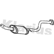 Klarius Box With Centre Pipe Centre fits Mazda MX-5 1998-2005 1.6 1.8