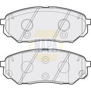 NAPA Front Brake Pad Set fits Hyundai Santa Fe IV 2018-2020 2.0 2.2
