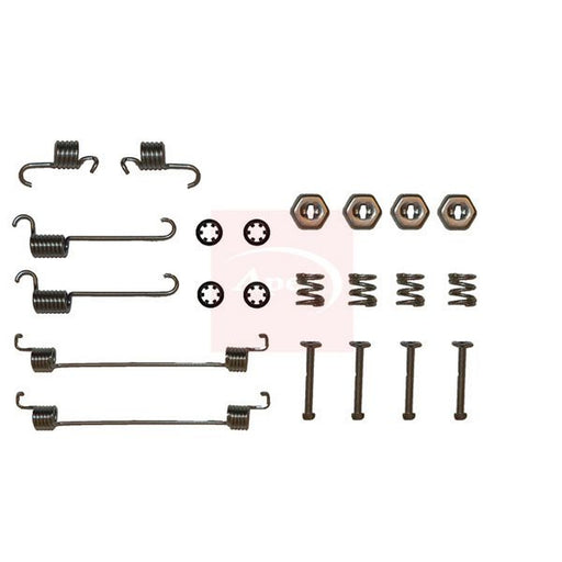 Apec Brake Shoe Accessory Kit Rear fits Citroën Ax 1986-1998