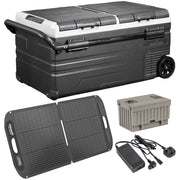 Dellonda Portable Fridge Freezer DL175 95L with Battery & Solar Panel
