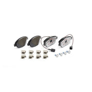 Brembo 4 x Front Brake Pad Set fits Abarth 500 / 595 / 695 2008 on 1.4