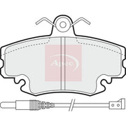 Apec Front Brake Pad Set fits Dacia Logan 2006 on 1.2 1.6
