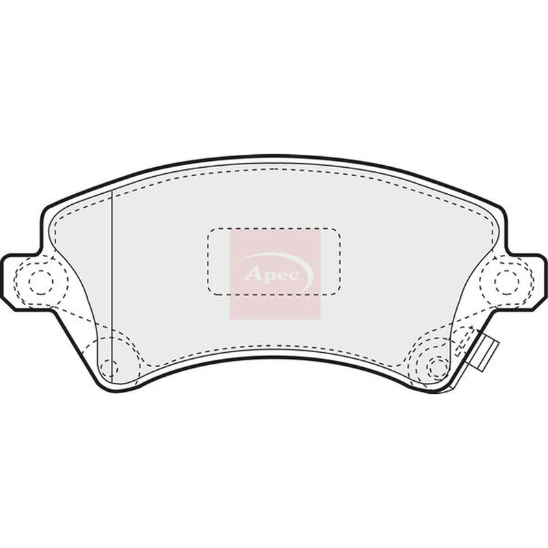 Apec Front Brake Pad Set PAD1223