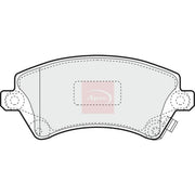 Apec Front Brake Vented Discs & Pads fits Toyota Corolla 2000-2007 1.4 1.8 2.0