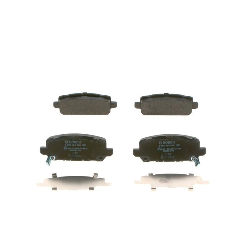 Bosch Front & Rear Pads fits Honda Odyssey 2010 on 3.5