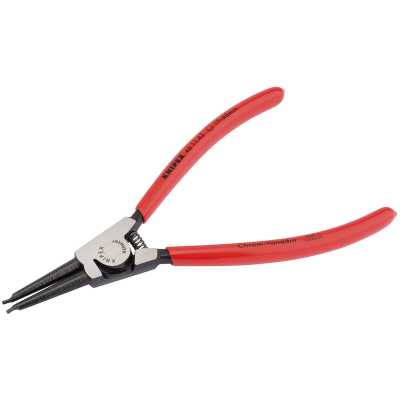 Draper Knipex 46 11 A2 SBE A2 Straight External Circlip Pliers, 19 - 60mm 50720 Draper - Dynamic Drive