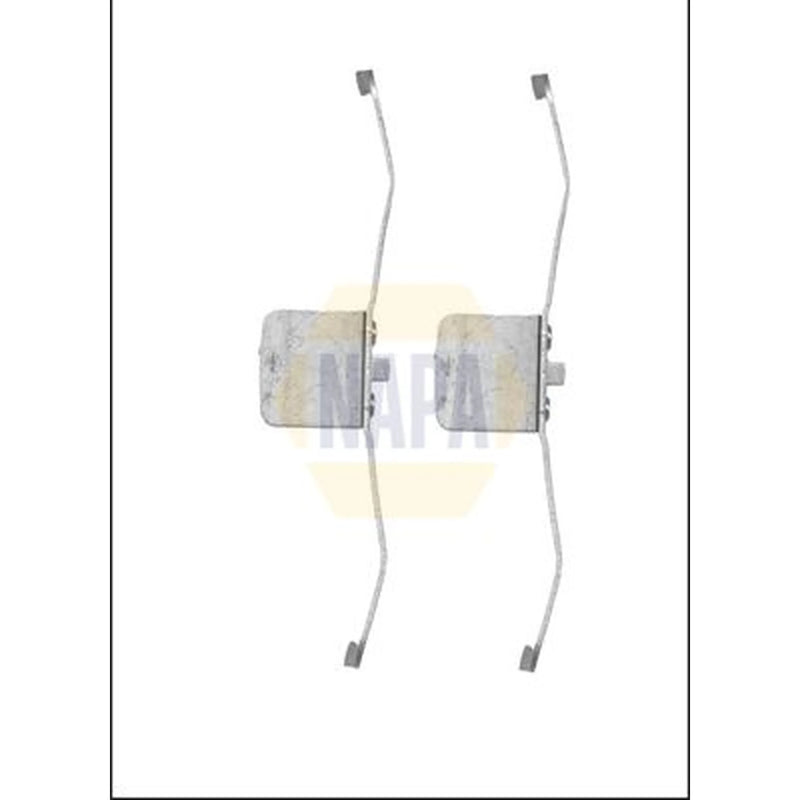 NAPA Brake Pad Accessory Fitting Kit Front fits Audi A3 2003-2009 3.2