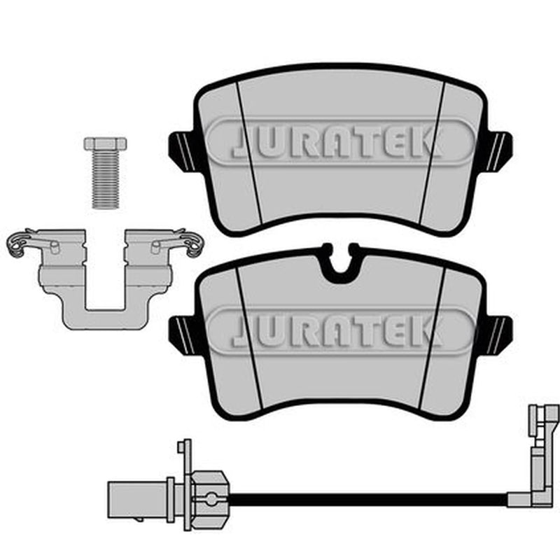 Juratek Rear Brake Pad Set fits Audi A6 Allroad C7 2012-2018 3.0