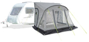 Quest Falcon Pro 390 Poled Porch Caravan Awning Grey Quest Leisure - Dynamic Drive