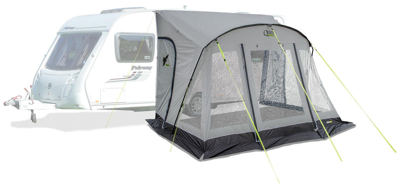 Quest Falcon Pro 390 Poled Porch Caravan Awning Grey Quest Leisure - Dynamic Drive