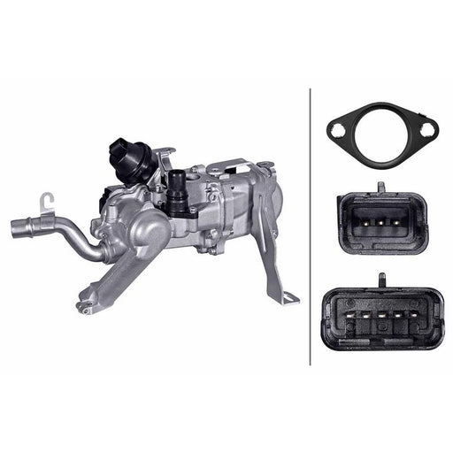 Hella EGR Exhaust Gas Recirculation Module fits Citroën Berlingo 2009-2010 1.6