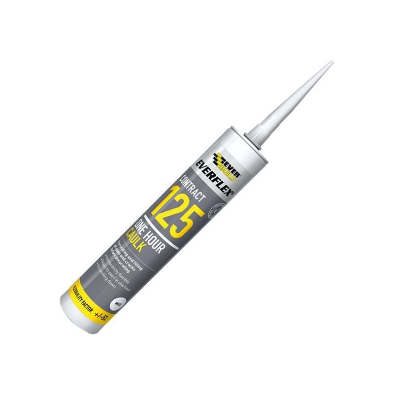 Everbuild Sika One Hour Caulk 125 Brown 300ml Everbuild Sika - Dynamic Drive