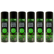 6 x 500ml Autotek Stone Guard BLACK stone chip protection spray paint Autotek  - Dynamic Drive