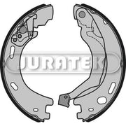 Juratek Brake Shoe Set Axle Kit Rear fits Land Rover Discovery III 2004-2009