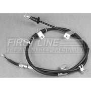 First Line Handbrake Cable Left Rear fits Citroën C4 Aircross 2012 on 1.6 1.8
