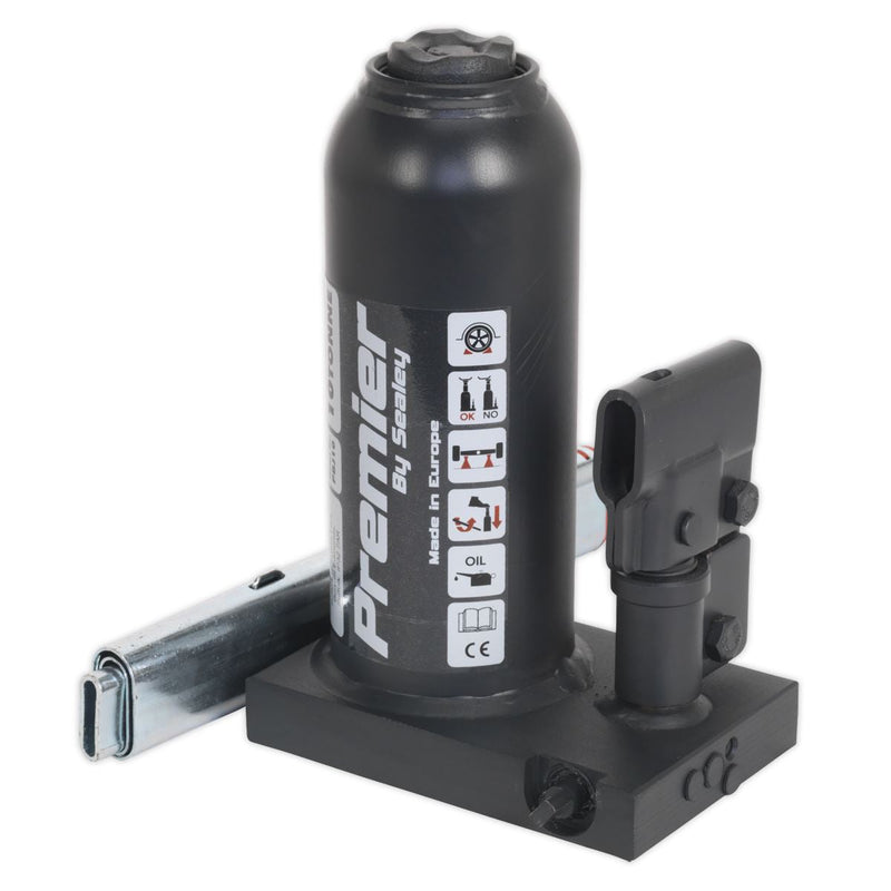 Sealey Premier Bottle Jack 10 Tonne PBJ10 Sealey - Dynamic Drive