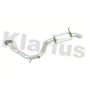 Klarius Box With Tail Pipe Rear fits Toyota Rav 4 III 2006-2013 2.0