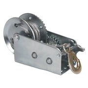 Sealey Geared Hand Winch 900kg Capacity with Cable GWC2000M Sealey - Dynamic Drive