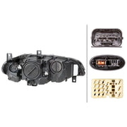 Hella Headlight Headlamp PSY24W Left fits BMW X5 2009-2013