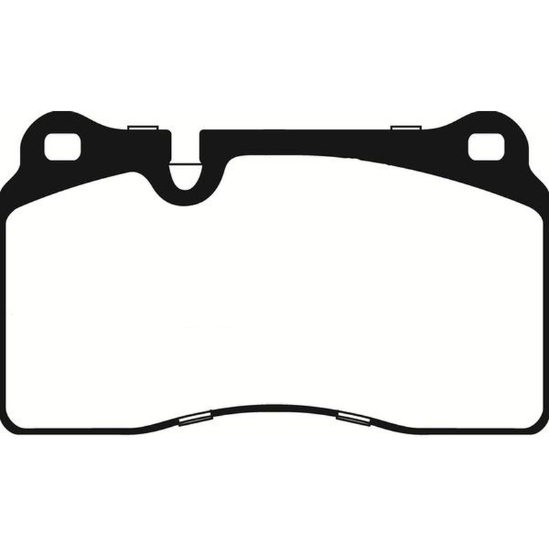 Abtex Front Brake Pad Set fits Audi A3 2011-2012