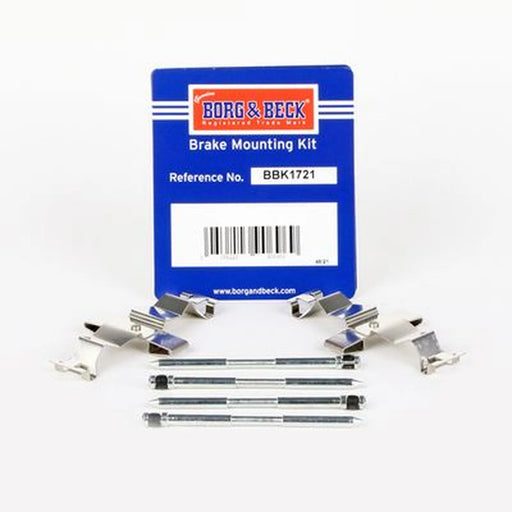 Borg & Beck Brake Pad Accessory Fitting Kit Front BBK1721