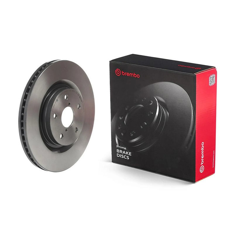 Brembo 2 x Internally Vented Brake Discs fits Subaru Forester 2018 on 2.0 2.5