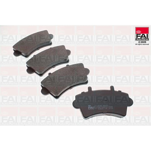 FAI Front Brake Pad Set fits Nissan Interstar 2002-2006