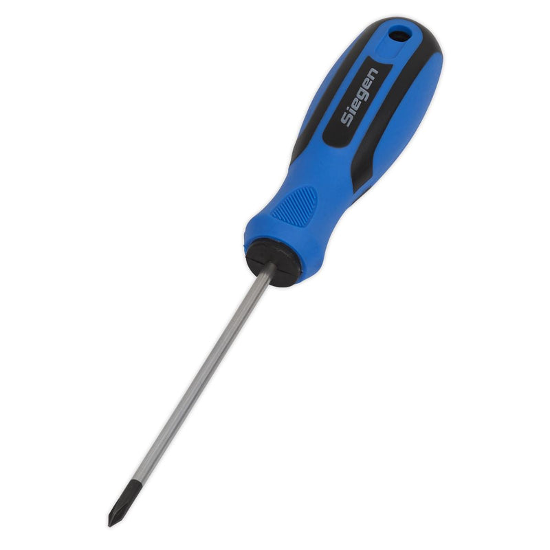 Sealey Screwdriver Phillips #1 x 75mm S01180 Siegen by Sealey - Dynamic Drive