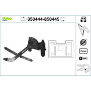 Valeo Electric Window Regulator Lifter Left Front 850444