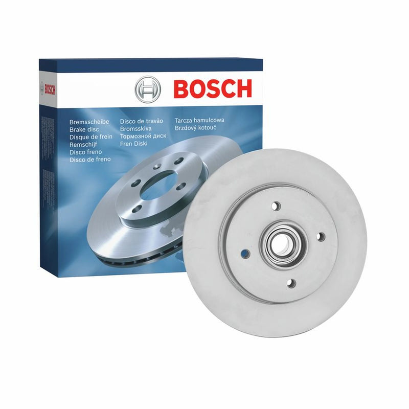 Bosch 2 x Solid Rear Brake Discs 0986479387-x2