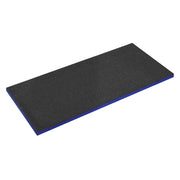 Sealey Easy Peel Shadow Foam Blue/Black 1200 x 550 x 30mm SF30B Sealey  - Dynamic Drive