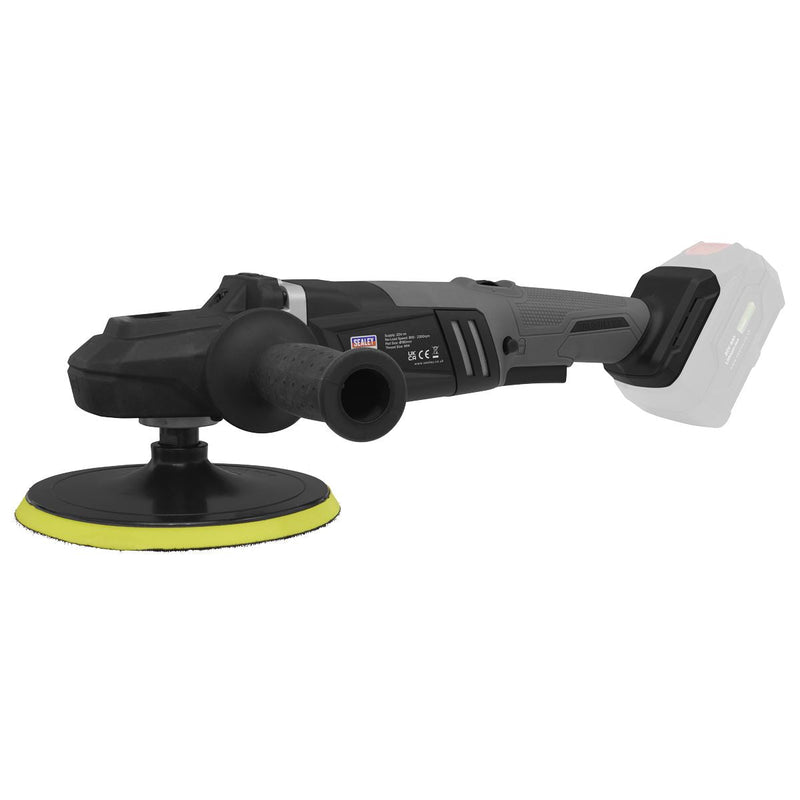 Sealey Brushless Rotary Polisher Kit180mm 20V SV20 Series 2 Batteries Sealey - Dynamic Drive